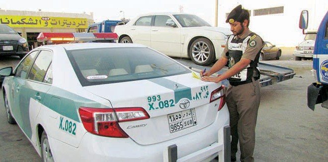 مخالفات مروريّة جديدة في المملكة، تطال سيارات الأجرة
