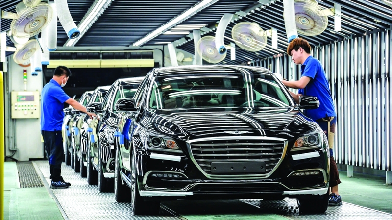 صادرات السيارات الكورية الجنوبية تتراجع بنسبة 4.8% خلال سبتمبر الماضي.